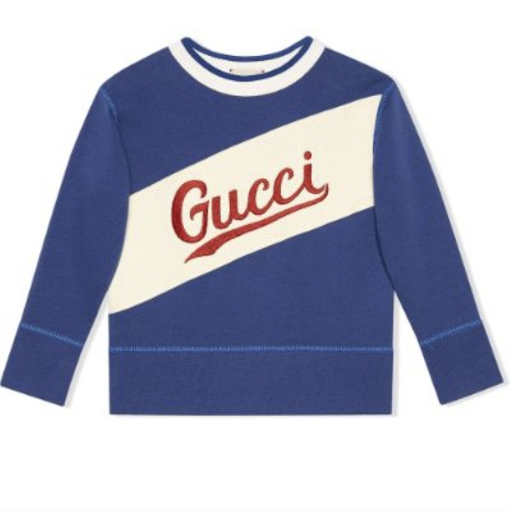 Gucci Kids Sweater w/Embroidered Logo